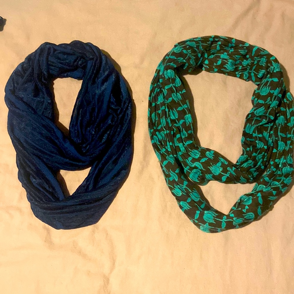 Two Loop Scarves/ Wraps